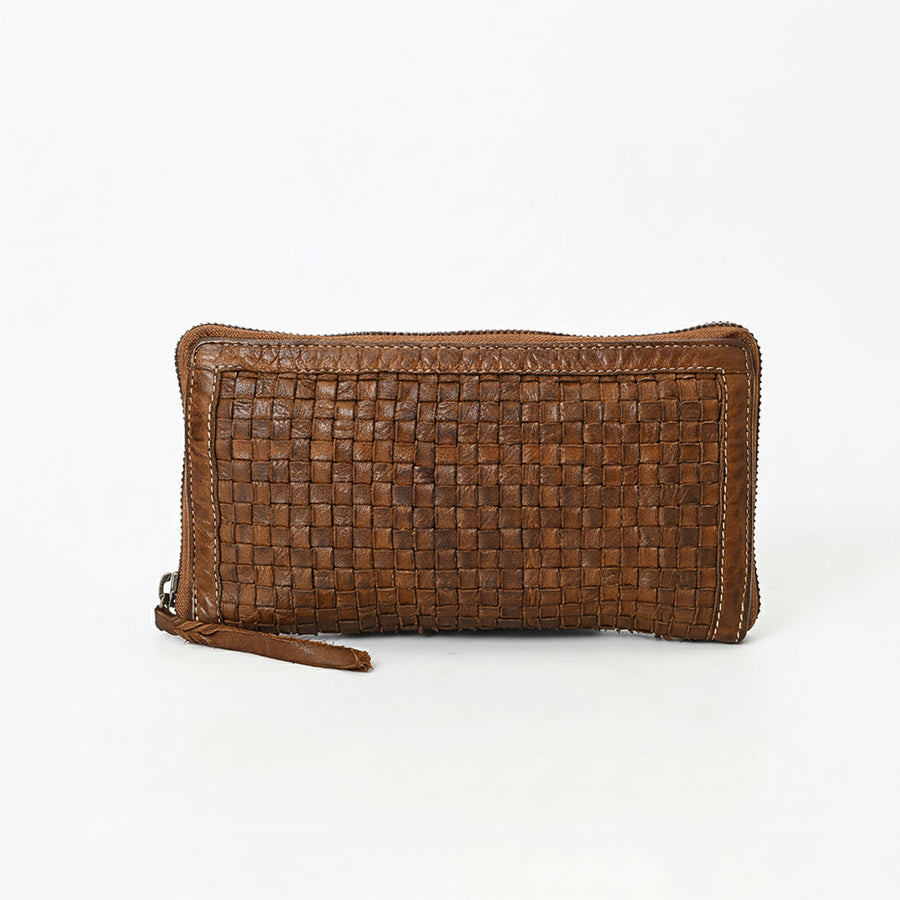 Spaghetti Western SWM107 Wristled Vintage Handmade Drum Dyed Genuine European Cowhide Leather Women Bag Handbag Purse