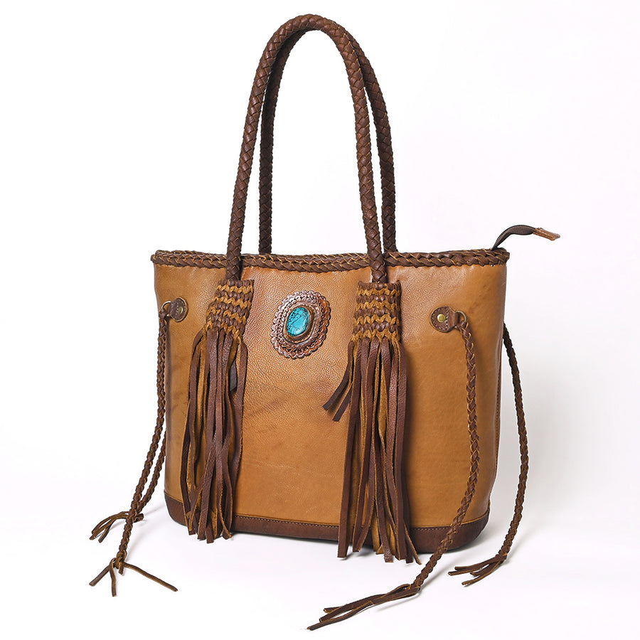 American Darling Tote Full Grain Genuine Leather Western Women Bag Handbag Purse | Travel Bags College Casual - Uhorse