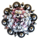 Breast Cancer Crystal Bling Headstall Tack Cowgirl Hilason - Uhorse