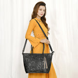 American Darling Tote Hand Tooled Genuine Leather Women Bag Western Handbag Purse