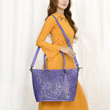 American Darling Tote Hand Tooled Genuine Leather Women Bag Western Handbag Purse