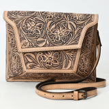 American Darling Messenger Beautifully Hand Tooled Genuine Leather