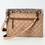 American Darling Messenger Beautifully Hand Tooled Genuine Leather