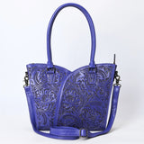 Tote Hand Tooled Genuine Leather women bag western handbag purse