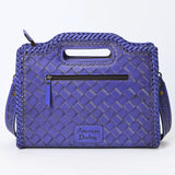 Clutch Hand Tooled Genuine Leather women bag western handbag purse