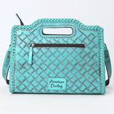 Clutch Hand Tooled Genuine Leather women bag western handbag purse