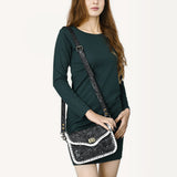 American Darling Crossbody Hand Tooled Genuine Leather women bag western handbag purse
