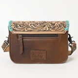 American Darling Crossbody Hand Tooled Genuine Leather women bag western handbag purse