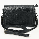 American Darling ADBG1193 Wallet Crocodile Embossed Genuine Leather Women Bag Western Handbag Purse