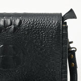 American Darling ADBG1193 Wallet Crocodile Embossed Genuine Leather Women Bag Western Handbag Purse