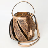 American Darling Adbga562 Bucket Hand Tooled Genuine Leather Women Bag Western Handbag Purse