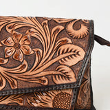 American Darling Clutch Hand Tooled Genuine Leather Women Bag Western Handbag Purse
