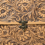 American Darling Briefcase Hair On Saddle Blanket Genuine Leather women bag western handbag purse