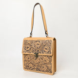 American Darling Adbgz839A Briefcase Hand Tooled Genuine Leather Women Bag Western Handbag Purse