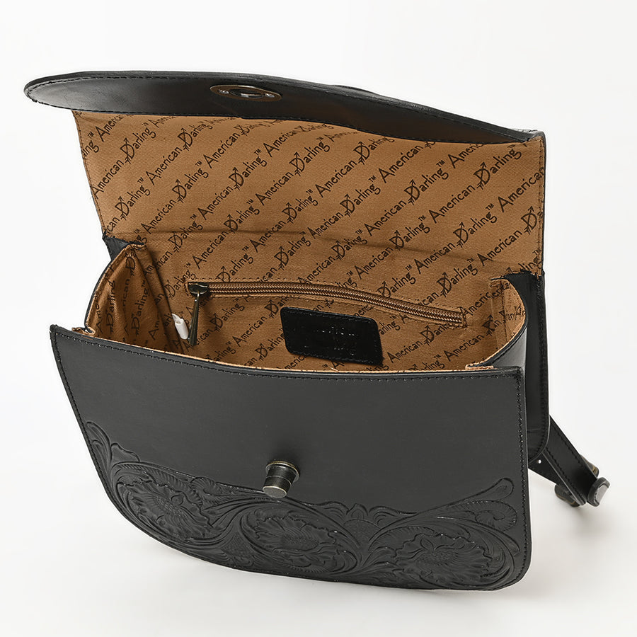 American Darling Tote Hand Tooled Genuine Leather Women Bag Western Handbag Purse | Travel Bags