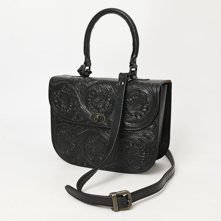 American Darling Tote Hand Tooled Genuine Leather Women Bag Western Handbag Purse | Travel Bags - Uhorse