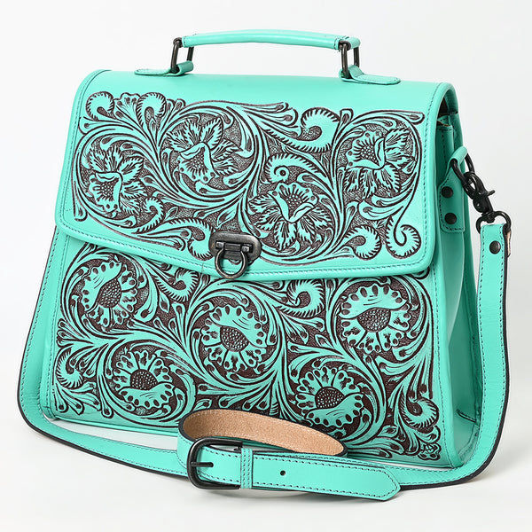 American Darling Tote Hand Tooled Genuine Leather Women Bag Western Handbag Purse | Travel Bags - Uhorse