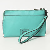 American Darling Wristlet Hand Tooled Genuine Leather Women Bag Western Handbag Purse