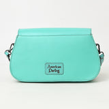 American Darling Cross Body Hand Tooled Genuine Leather Western Women Bag Handbag Purse | Crossbody