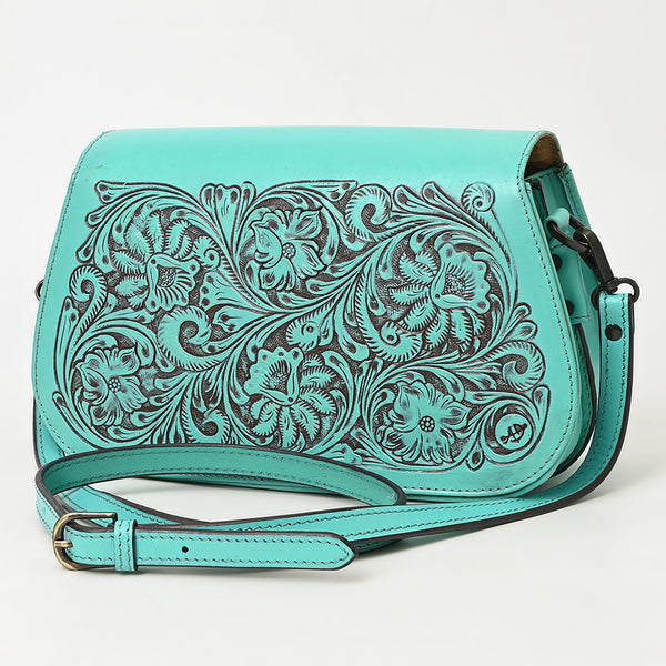 American Darling Cross Body Hand Tooled Genuine Leather Western Women Bag Handbag Purse | Crossbody - Uhorse
