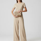 American Darling Wallet Hand Tooled Hair on Genuine Leather Western Women Bag | Handbag Purse Wallet| Wristlet