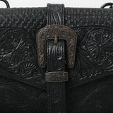 American Darling ADBGZ853 Briefcase Hand Tooled Genuine Western Leather Women Bag