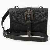 American Darling Briefcase Hand Tooled Genuine Leather Women's Bag Western Handbag Purse | Women