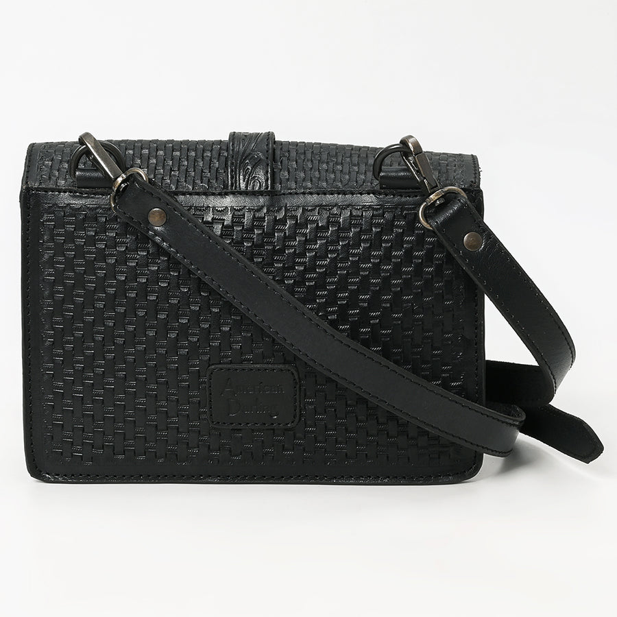 American Darling Briefcase Hand Tooled Genuine Leather Women's Bag Western Handbag Purse | Women