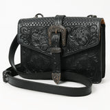 American Darling ADBGZ853 Briefcase Hand Tooled Genuine Western Leather Women Bag