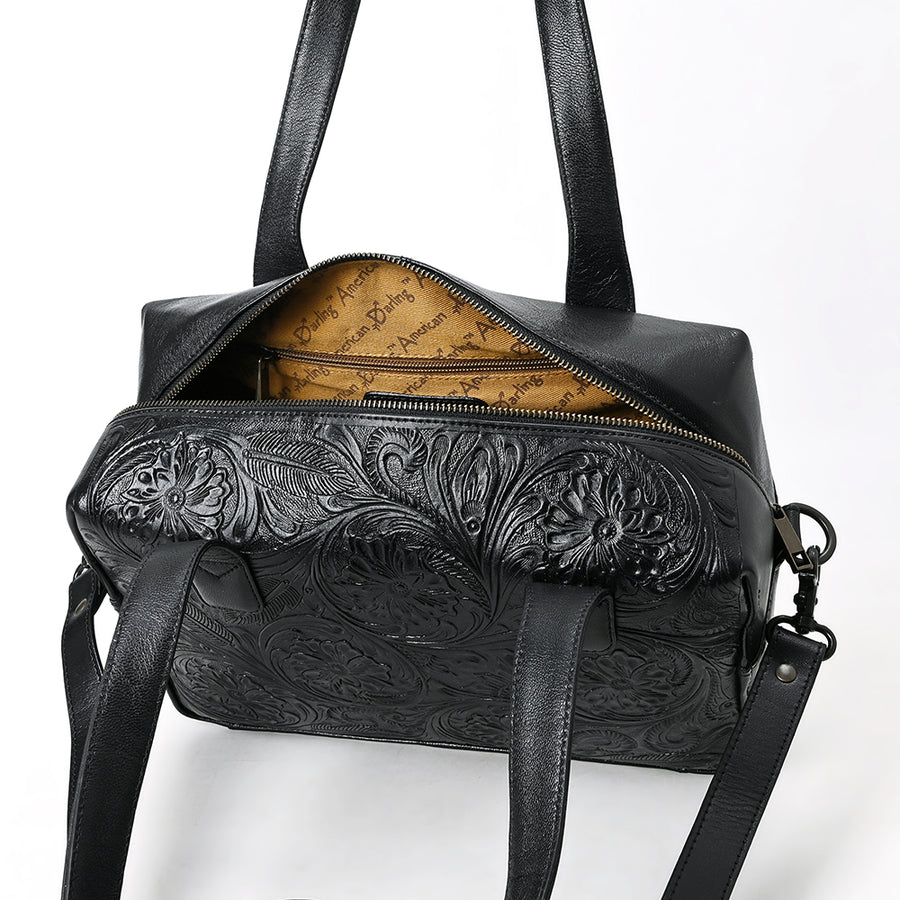 American Darling Tote Hand Tooled Genuine Leather Women Bag Western Handbag Purse | Travel Bags