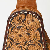 American Darling Sling Hand Tooled Genuine Leather Women Bag Western Handbag Purse