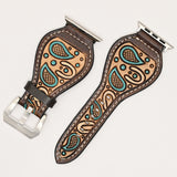 American Darling ADWAR131-45 Beautifully Hand Tooled Genuine Leather I by Hilason – Cowboy and equestrian accessories