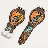 American Darling ADWAR135-45 Beautifully Hand Tooled Genuine Leather I by Hilason – Cowboy and equestrian accessories