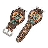 American Darling ADWAR142-45 Beautifully Hand Tooled Genuine Leather I by Hilason – Cowboy and equestrian accessories