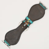 American Darling ADWAR143-41 Beautifully Hand Tooled Genuine American Leather I watch Strap Men and Women Unisex