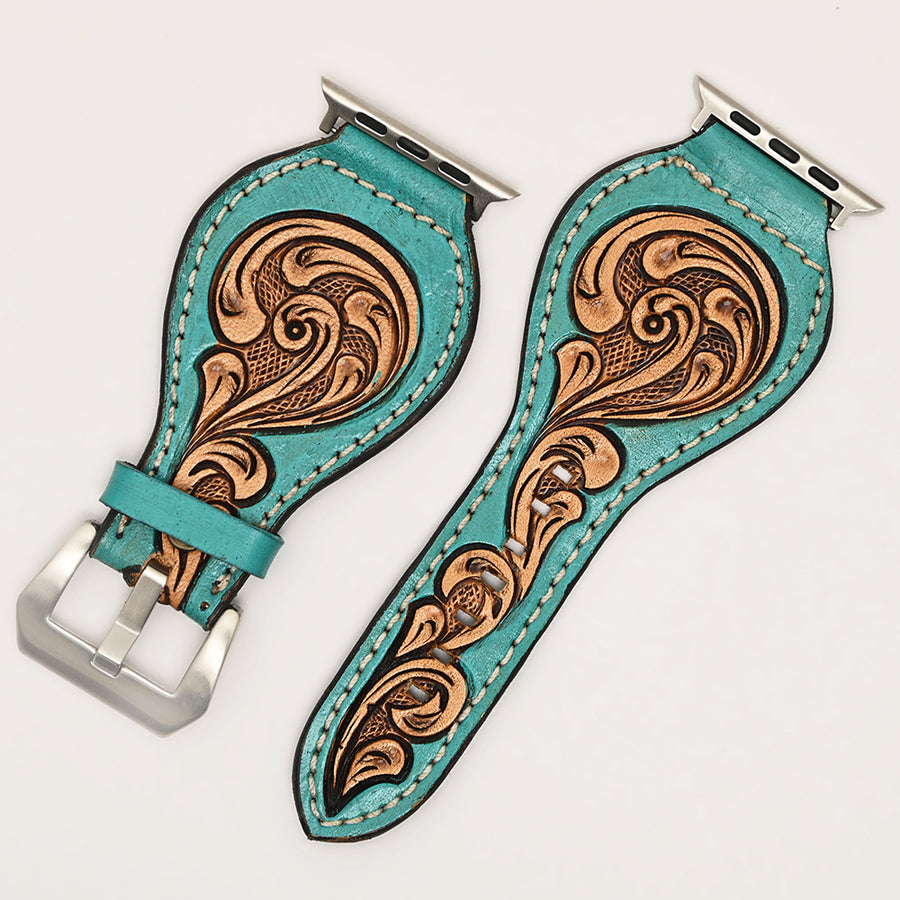 American Darling ADWAR143-45 Beautifully Hand Tooled Genuine Leather I by Hilason – Cowboy and equestrian accessories