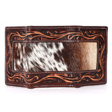 BAR H EQUINE Genuine Leather Rodeo - Bifold & Trifold Wallet For Men Women