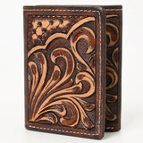 BAR H EQUINE Genuine Leather Rodeo - Bifold & Trifold Wallet For Men Women