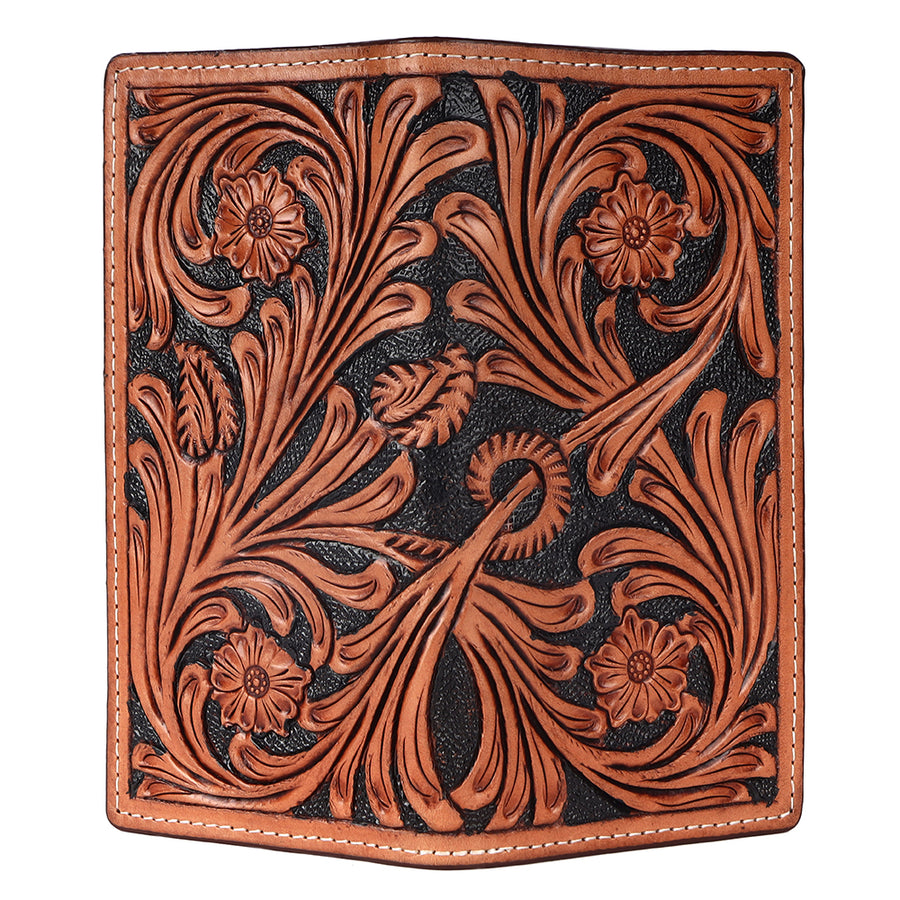 BAR H EQUINE Genuine Leather Rodeo - Bifold & Trifold Wallet For Men Women
