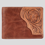 BAR H EQUINE Genuine Leather Rodeo - Bifold & Trifold Wallet For Men Women