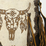 American Darling Messenger Hair On Genuine Leather Western Women Bag Handbag Purse | for Cute