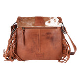 American Darling Messenger Hair On Genuine Leather Western Women Bag Handbag Purse | for Cute