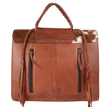 American Darling Briefcase Hair On Genuine Leather Western Women Bag Handbag Purse | for Cute