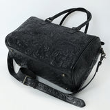 American Darling Duffel Hand Tooled Genuine Leather Women Bag Western Handbag Purse