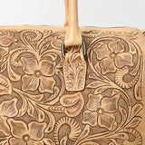 American Darling Duffel Hand Tooled Genuine Leather Women Bag Western Handbag Purse