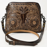 American Darling Hand Tooled Genuine Leather Women Bag Western Handbag Purse