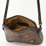 American Darling Hand Tooled Genuine Leather Women Bag Western Handbag Purse