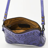 American Darling Hand Tooled Genuine Leather Women Bag Western Handbag Purse