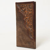 BAR H EQUINE Western Floral Rodeo Bifold Men Women Genuine American Leather Wallet