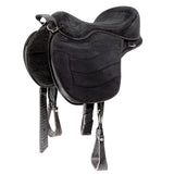 Cashel Water Repellant Micro Fiber G2 Soft Horse Saddle Medium Black